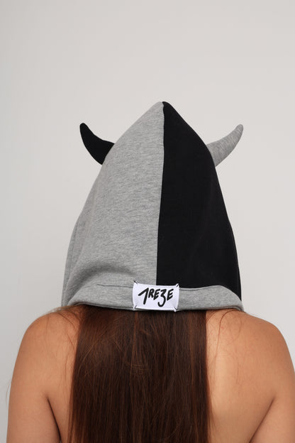BICOLOR DEMON - GRIS/NEGRO