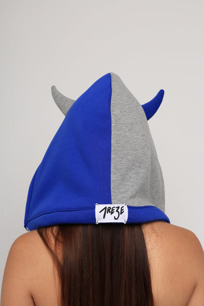 BICOLOR DEMON - GRIS/AZUL